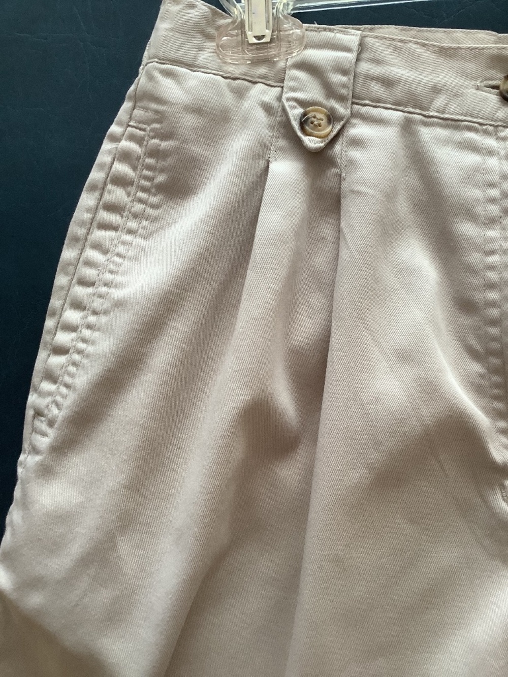 Cabin Creek beige shorts. Size 12P